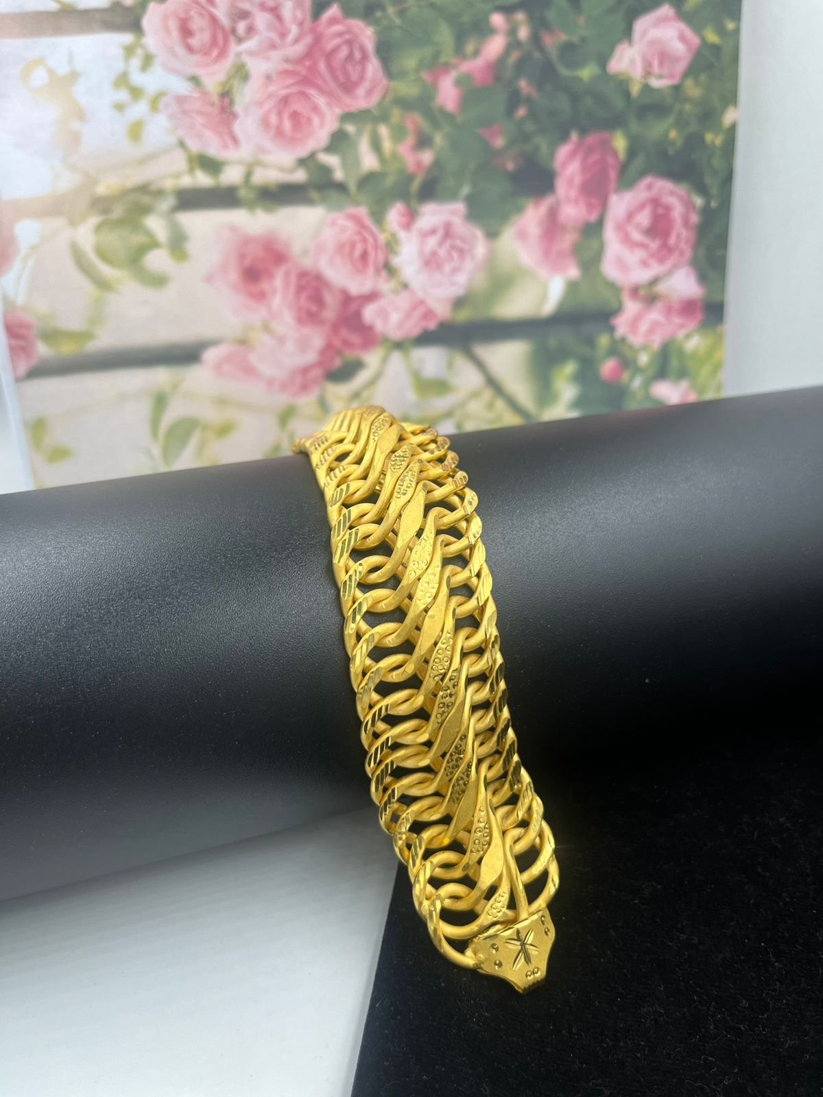 22K Gold Twist Bracelet 10 Gr